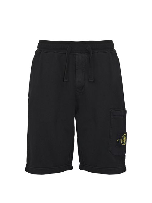 Bermuda 6200011 in cotone Black STONE ISLAND | 6200011S0051V0029